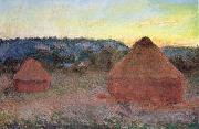 Claude Monet Deux Meules de Foin oil painting on canvas